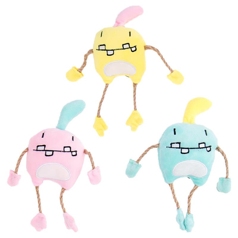 Long Rope Mini Monster Cat Toy