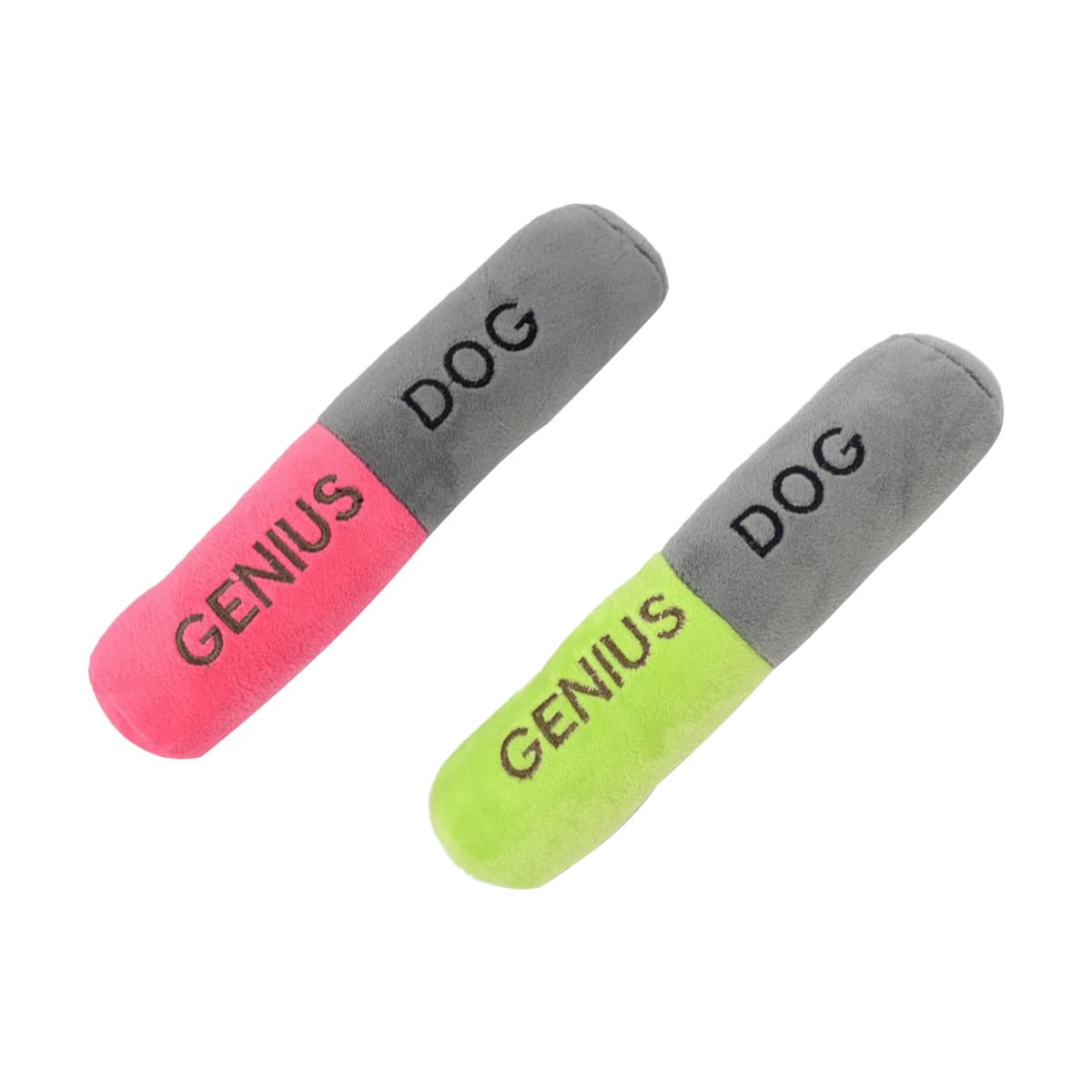 Two-Tone Squeaky Stick Toy