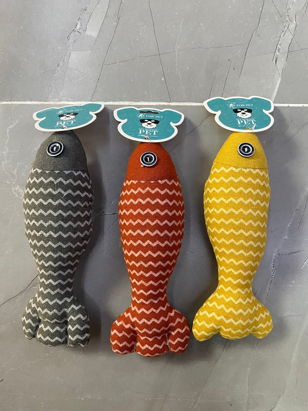 Wave Fish Plush Toy