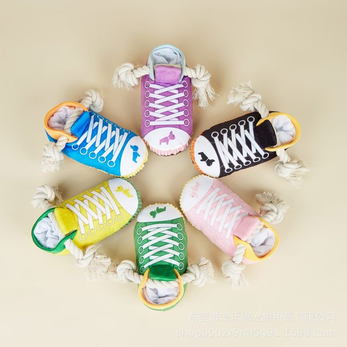 Rope Knot Shoe Toy