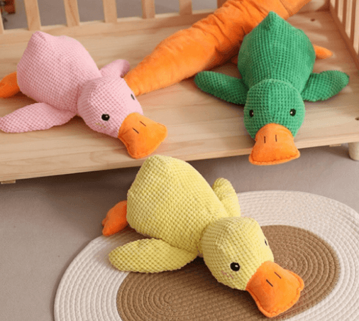 Charging Duck Plush Toy Set