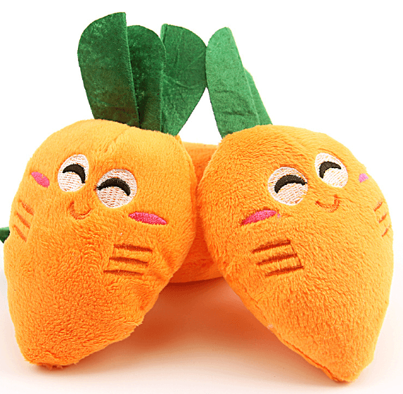 Smiling Carrot Plush Toy