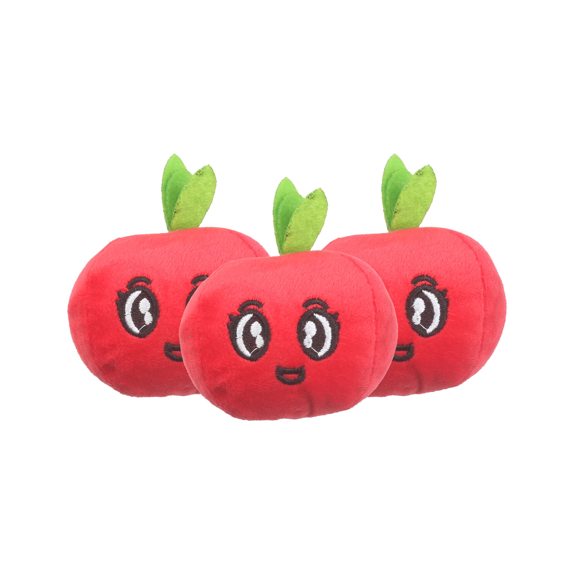 Smiling Apple Plush Toy