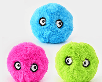 Emoji Plush Bouncy Balls