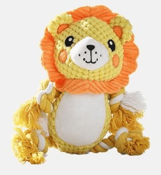 Rope Knot Lion Chew Toy