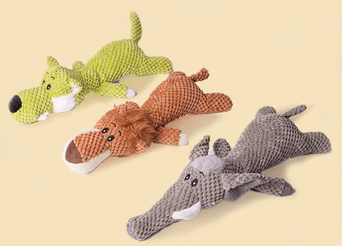 Waffle-Texture Elephant Toy