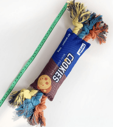 Rope Knot Cookie Dog Toy