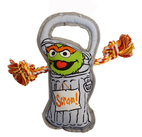 Oscar Trash Can Dog Toy