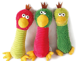 Mop Cloth Chicken & Duck Toy Set